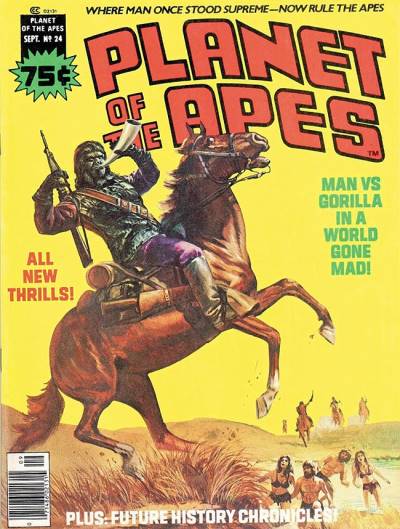 Planet of The Apes (1974)   n° 24 - Curtis Magazines (Marvel Comics)