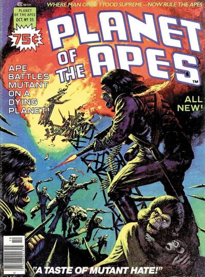 Planet of The Apes (1974)   n° 25 - Curtis Magazines (Marvel Comics)