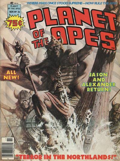 Planet of The Apes (1974)   n° 26 - Curtis Magazines (Marvel Comics)