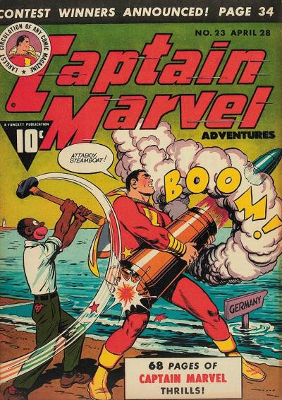 Captain Marvel Adventures (1941)   n° 23 - Fawcett
