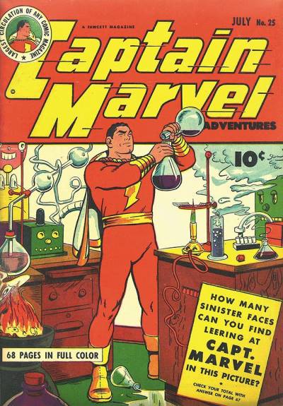 Captain Marvel Adventures (1941)   n° 25 - Fawcett