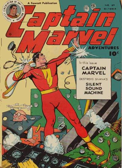 Captain Marvel Adventures (1941)   n° 89 - Fawcett