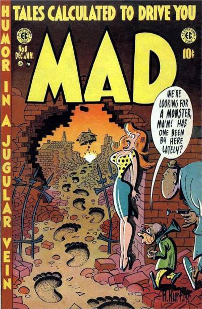 Mad (1952)   n° 8 - E. C. Publications