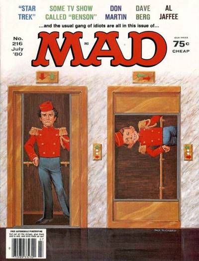 Mad (1952)   n° 216 - E. C. Publications