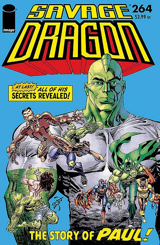 Tiras em quadrinhos de Savage Dragon - UNIVERSO HQ