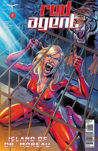 Red Agent: Island of Dr. Moreau (2020)   n° 2 - Zenescope Entertainment