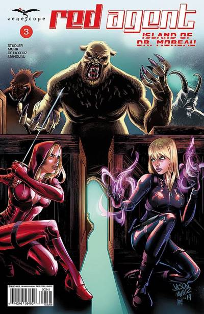Red Agent: Island of Dr. Moreau (2020)   n° 3 - Zenescope Entertainment