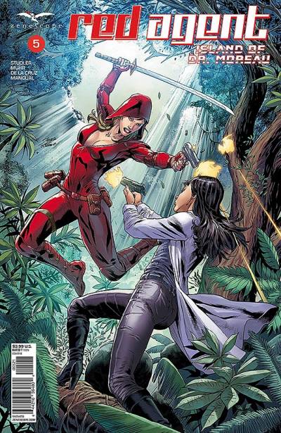 Red Agent: Island of Dr. Moreau (2020)   n° 5 - Zenescope Entertainment