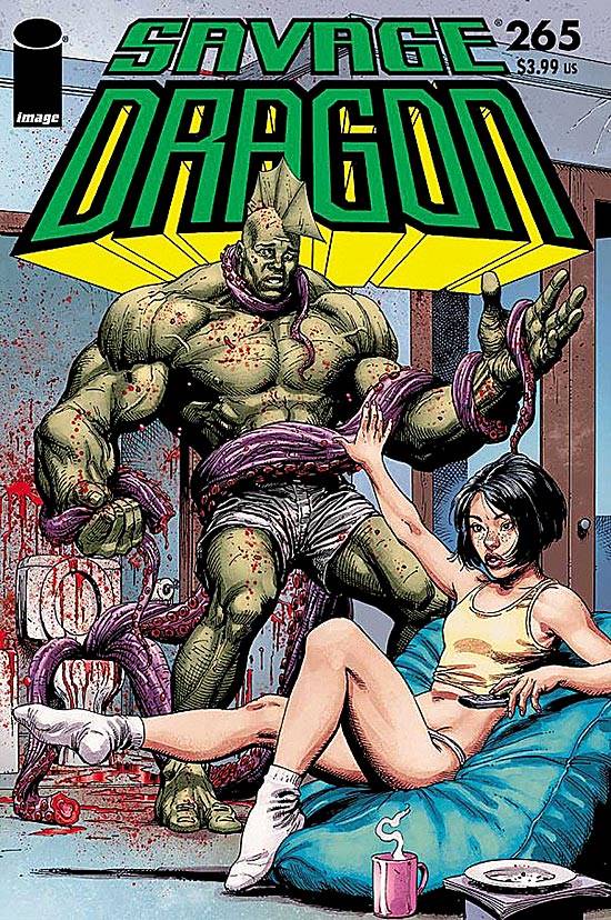 Tiras em quadrinhos de Savage Dragon - UNIVERSO HQ