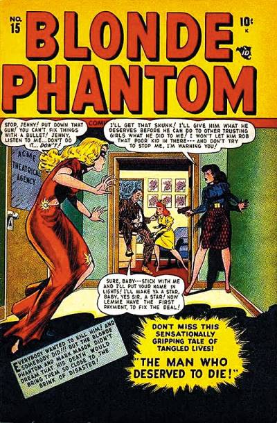 Blonde Phantom Comics (1946)   n° 15 - Timely Publications