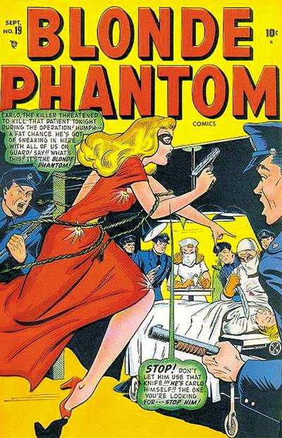 Blonde Phantom Comics (1946)   n° 19 - Timely Publications