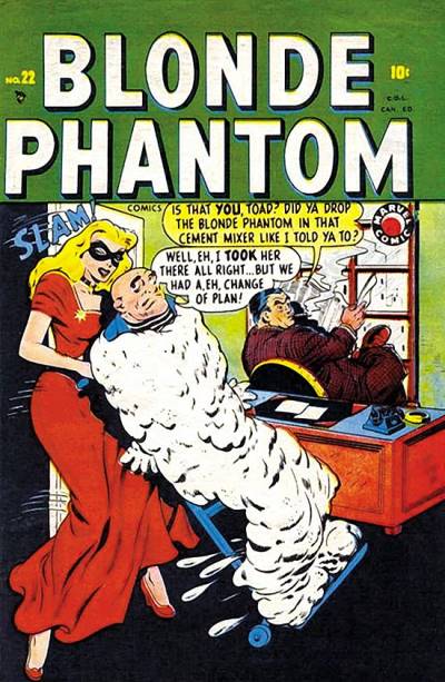 Blonde Phantom Comics (1946)   n° 22 - Timely Publications