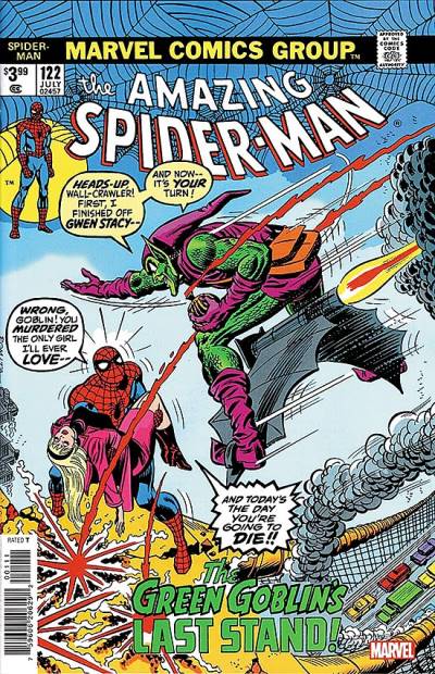 Amazing Spider-Man, The #122: Facsimile Edition (2023) - Marvel Comics