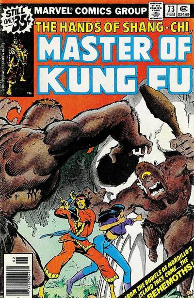 Master of Kung Fu (1974)   n° 73 - Marvel Comics