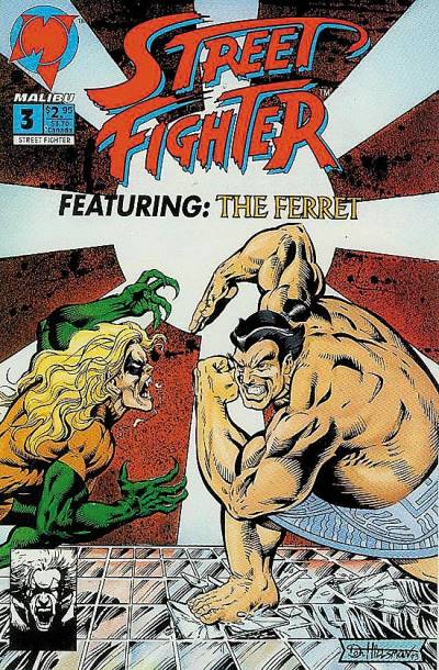 Street Fighter (1993)   n° 3 - Malibu Comics
