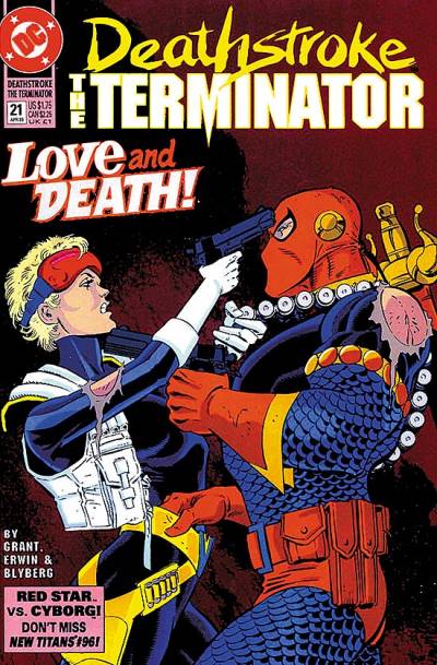 Deathstroke, The Terminator (1991)   n° 21 - DC Comics