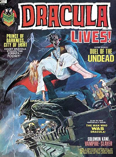 Dracula Lives! (1973)   n° 3 - Curtis Magazines (Marvel Comics)