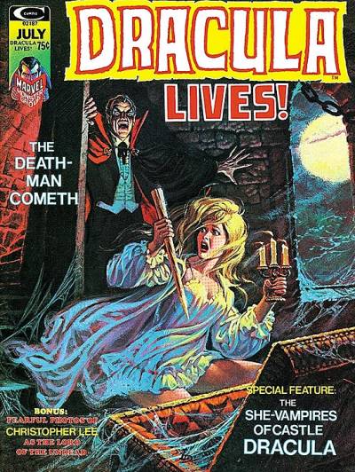 Dracula Lives! (1973)   n° 7 - Curtis Magazines (Marvel Comics)