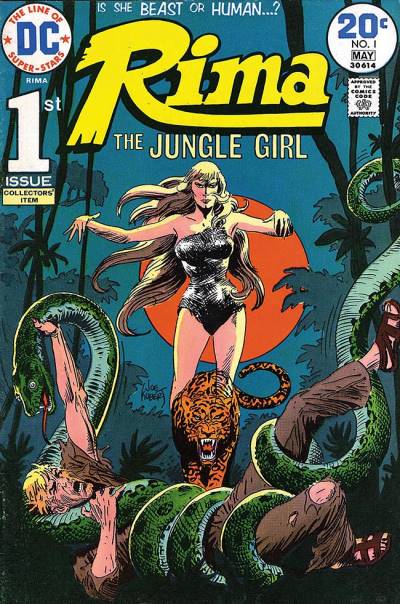 Rima, The Jungle Girl (1974)   n° 1 - DC Comics