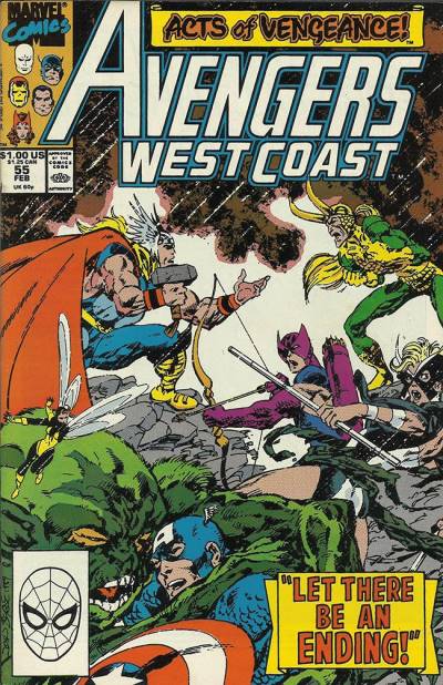 West Coast Avengers, The (1985)   n° 55 - Marvel Comics