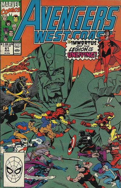 West Coast Avengers, The (1985)   n° 61 - Marvel Comics