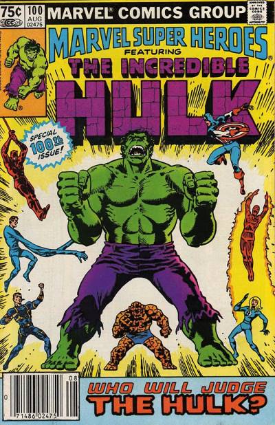 Marvel Super-Heroes (1967)   n° 100 - Marvel Comics