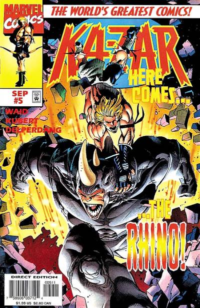 Ka-Zar (1997)   n° 5 - Marvel Comics