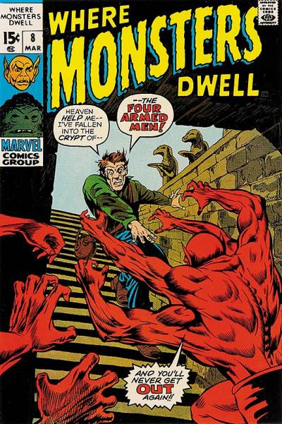Where Monsters Dwell (1970)   n° 8 - Marvel Comics