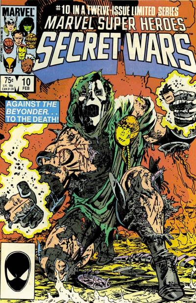 Marvel Super-Heroes Secret Wars (1984)   n° 10 - Marvel Comics