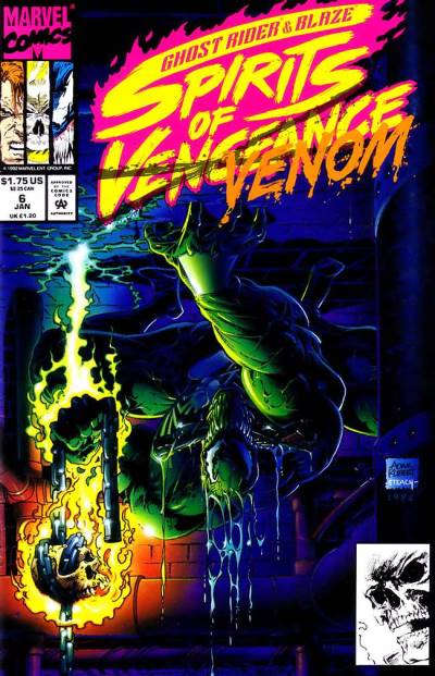 Ghost Rider & Blaze: Spirits of Vengeance (1992)   n° 6 - Marvel Comics