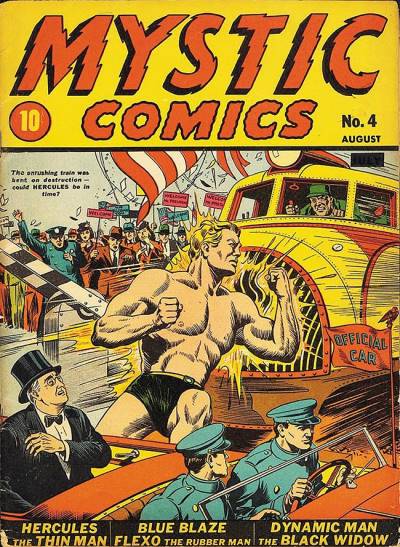 Mystic Comics (1940)   n° 4 - Timely Publications