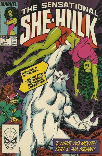 Sensational She-Hulk, The (1989)   n° 7 - Marvel Comics