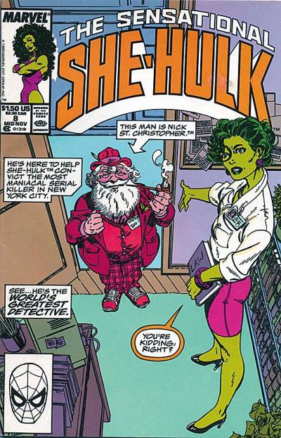 Sensational She-Hulk, The (1989)   n° 8 - Marvel Comics