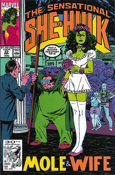 Sensational She-Hulk, The (1989)   n° 33 - Marvel Comics