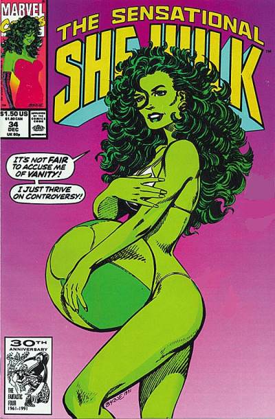 Sensational She-Hulk, The (1989)   n° 34 - Marvel Comics