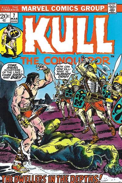 Kull The Conqueror (1971)   n° 7 - Marvel Comics