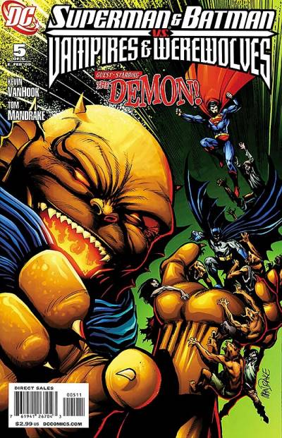 Superman And Batman Vs. Vampires And Werewolves (2008)   n° 5 - DC Comics