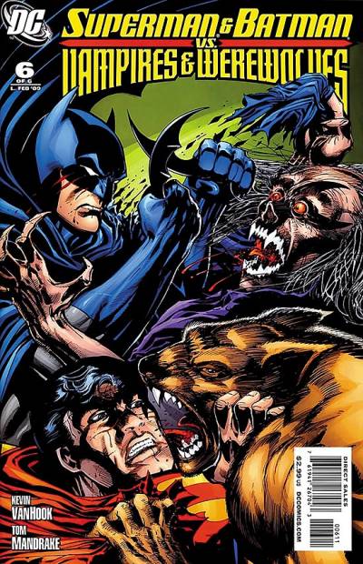 Superman And Batman Vs. Vampires And Werewolves (2008)   n° 6 - DC Comics