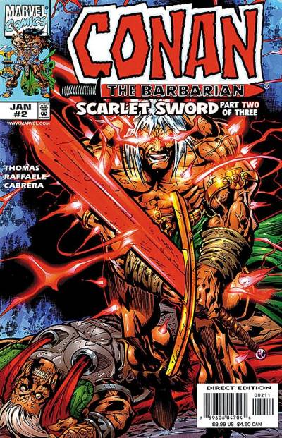 Conan: The Scarlet Sword (1998)   n° 2 - Marvel Comics