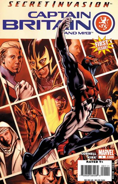 Captain Britain And Mi-13 (2008)   n° 1 - Marvel Comics