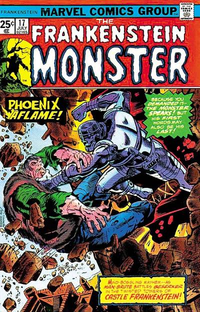 Monster of Frankenstein, The (1973)   n° 17 - Marvel Comics