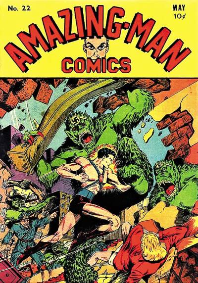 Amazing Man Comics (1939)   n° 22 - Centaur Publications