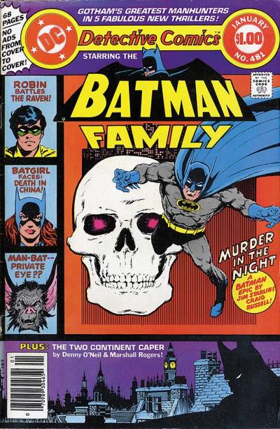 Detective Comics (1937)   n° 481 - DC Comics