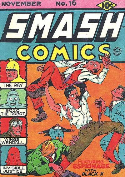 Smash Comics (1939)   n° 16 - Quality Comics