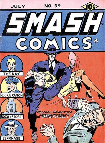 Smash Comics (1939)   n° 34 - Quality Comics