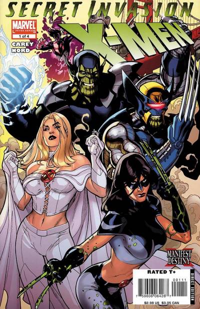 Secret Invasion: X-Men (2008)   n° 1 - Marvel Comics