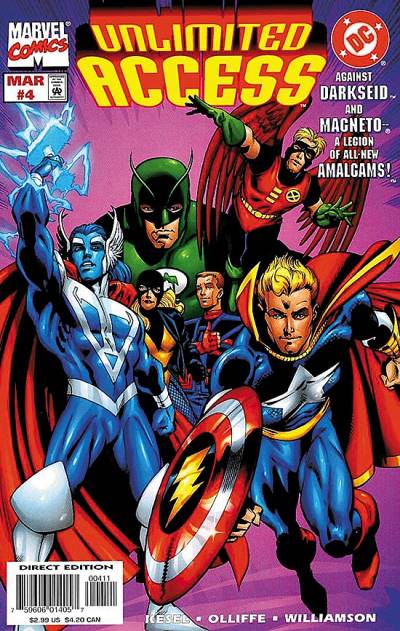 Unlimited Access (1997)   n° 4 - Marvel Comics/DC Comics