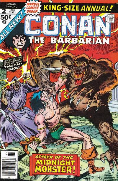 Conan The Barbarian Annual (1973)   n° 2 - Marvel Comics