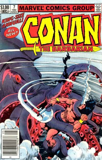 Conan The Barbarian Annual (1973)   n° 7 - Marvel Comics