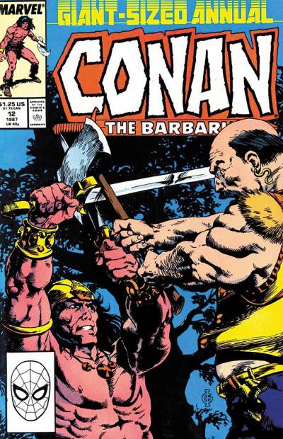 Conan The Barbarian Annual (1973)   n° 12 - Marvel Comics